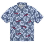 Atlanta Braves Hawaiian Shirt - Hibiscus Cluster | Moonbestprint