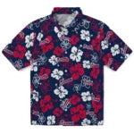 Atlanta Braves Hawaiian Shirt - Hibiscus Flower Design | Moonbestprint