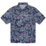 Atlanta Braves Hawaiian Shirt - Hibiscus Oasis | Moonbestprint