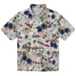 Atlanta Braves Hawaiian Shirt - Hibiscus Seaside | Moonbestprint