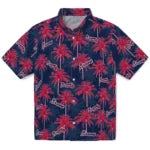 Atlanta Braves Hawaiian Shirt - Palm Tree Motif | Moonbestprint