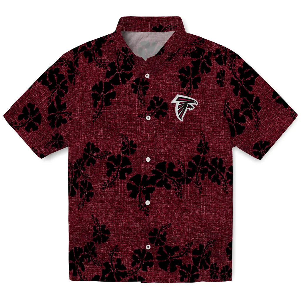 Atlanta Falcons Hawaiian Shirt - 50th State Flower | Moonbestprint