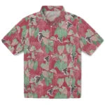 Atlanta Falcons Hawaiian Shirt - Anthurium Overlay | Moonbestprint