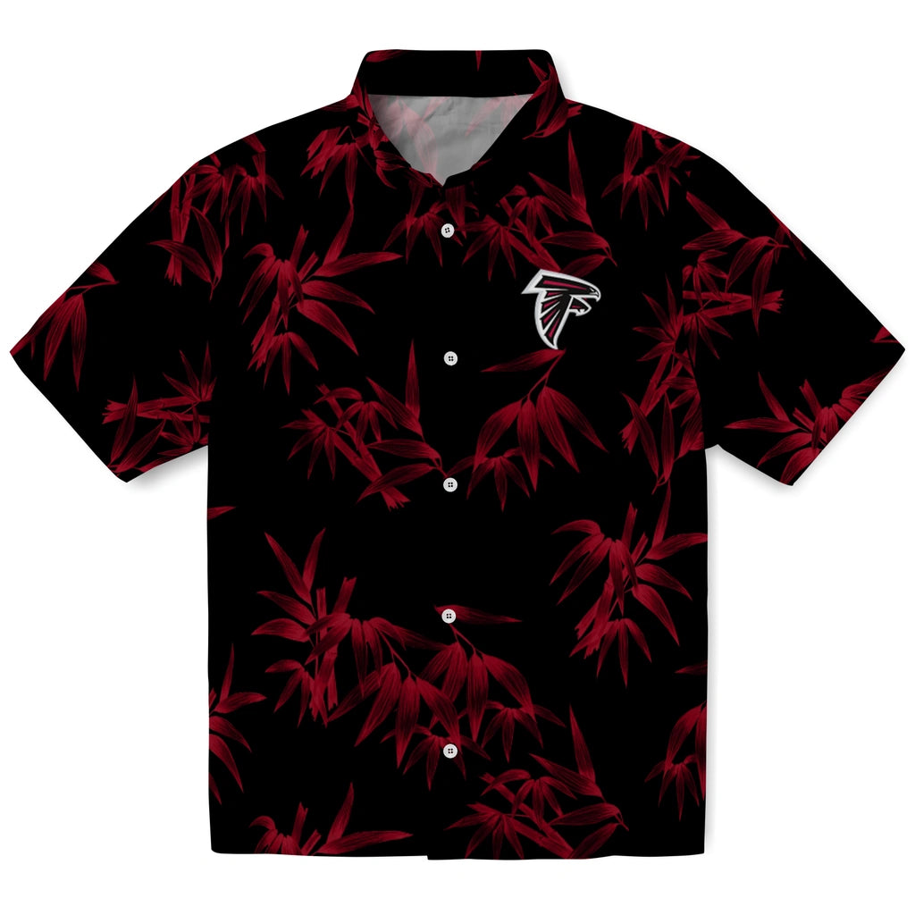 Atlanta Falcons Hawaiian Shirt - Bamboo Branches | Moonbestprint