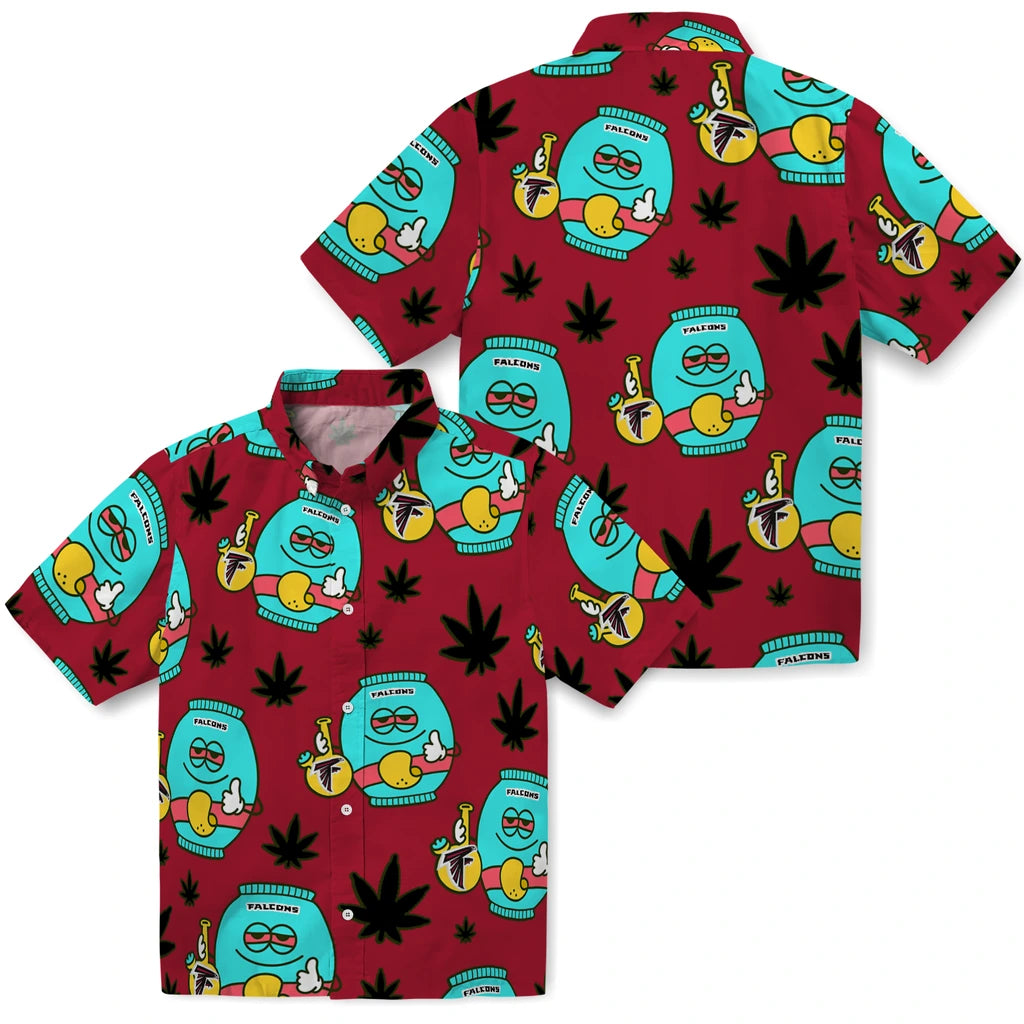 Atlanta Falcons Hawaiian Shirt - Chill Vibe | Moonbestprint