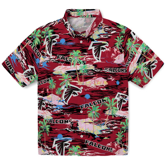 Atlanta Falcons Flamingo Retreat 2026 Hawaiian Shirt – Moonbestprint