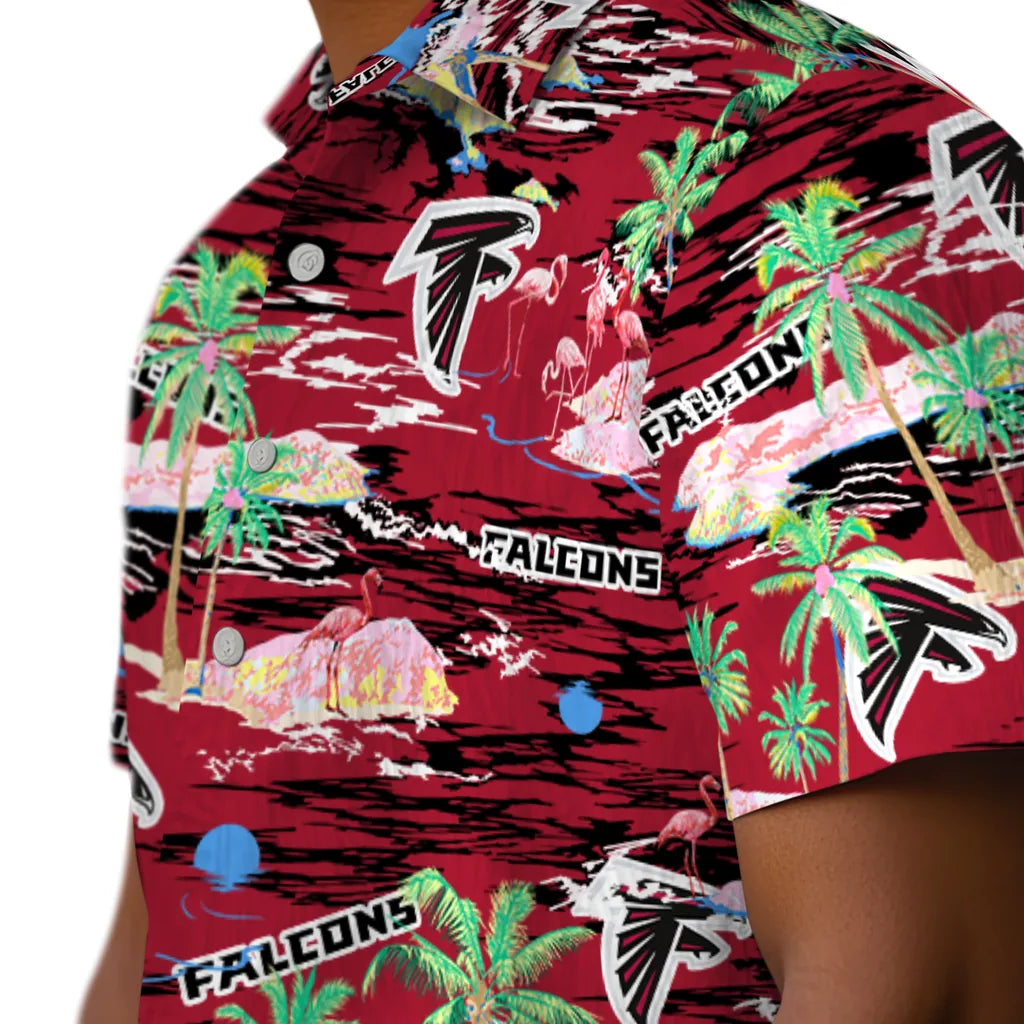 Atlanta Falcons Hawaiian Shirt - Hawaii Island | Moonbestprint
