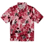 Atlanta Falcons Hawaiian Shirt - Hibiscus Arrangement | Moonbestprint