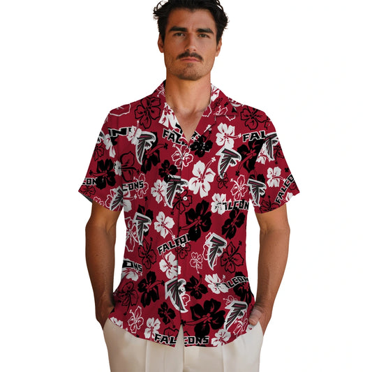 Atlanta Falcons Hibiscus Bloom Hawaiian Shirt – Moonbestprint