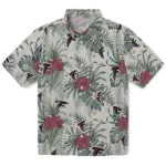 Atlanta Falcons Hawaiian Shirt - Hibiscus Designs | Moonbestprint