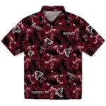 Atlanta Falcons Hawaiian Shirt - Hibiscus Exotic | Moonbestprint