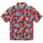 Atlanta Falcons Hawaiian Shirt - Hibiscus Fiesta | Moonbestprint