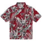 Atlanta Falcons Hawaiian Shirt - Palm Leaves | Moonbestprint
