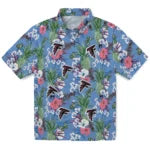 Atlanta Falcons Hawaiian Shirt - Pineapple Bouquet | Moonbestprint