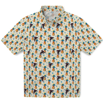 Atlanta Falcons Hawaiian Shirt - Pineapple Delight | Moonbestprint