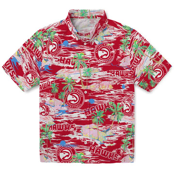 Atlanta Hawks Flamingo Retreat 2026 Hawaiian Shirt – Moonbestprint