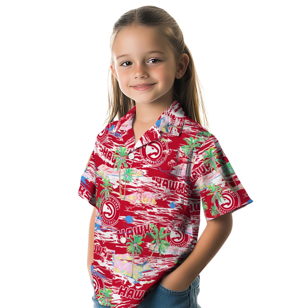 Atlanta Hawks Flamingo Retreat 2026 Hawaiian Shirt – Moonbestprint