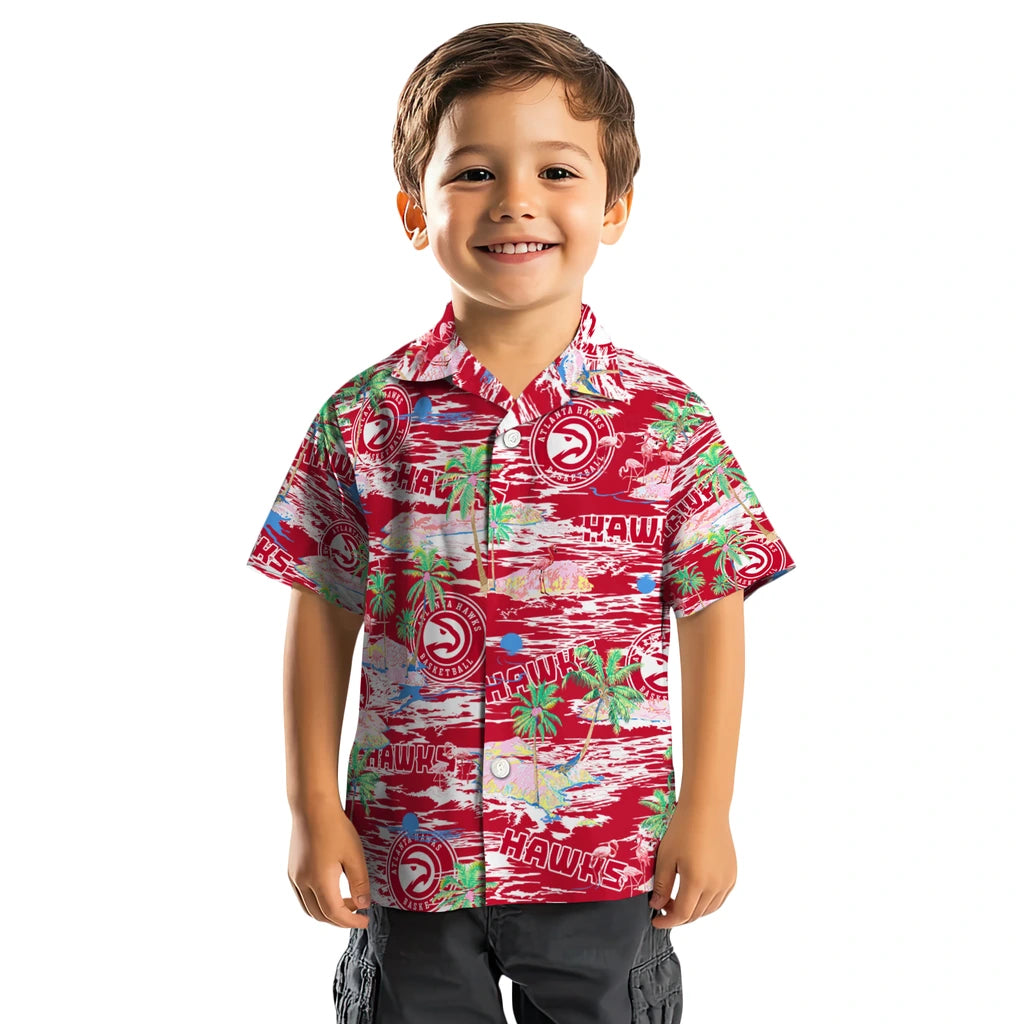 Atlanta Hawks Flamingo Retreat 2026 Hawaiian Shirt – Moonbestprint
