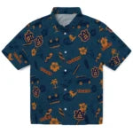 Auburn Tigers Hawaiian Shirt - Beach Vibe | Moonbestprint
