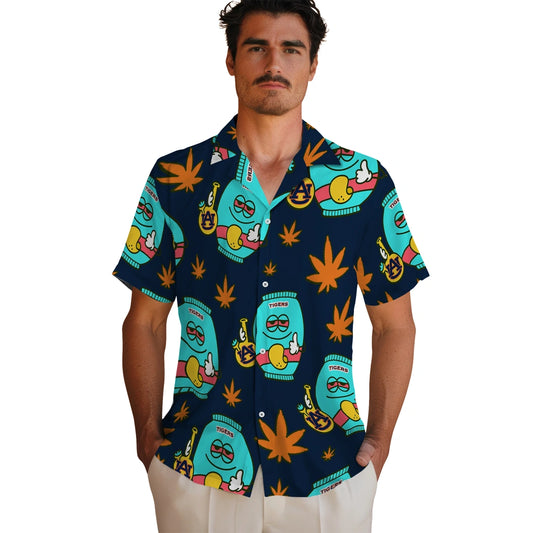 Auburn Tigers Hawaiian Shirt - Chill Vibe | Moonbestprint