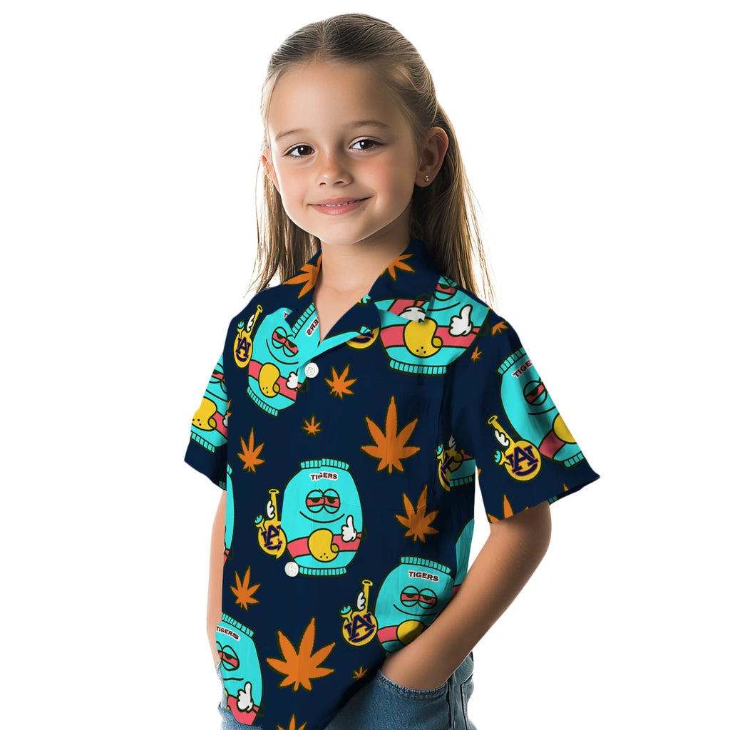 Auburn Tigers Hawaiian Shirt - Chill Vibe | Moonbestprint