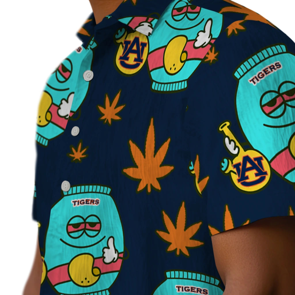 Auburn Tigers Hawaiian Shirt - Chill Vibe | Moonbestprint