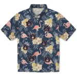 Auburn Tigers Hawaiian Shirt - Flamingo Hibiscus | Moonbestprint