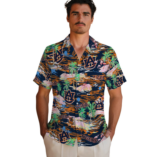Auburn Tigers Flamingo Retreat 2026 Hawaiian Shirt – Moonbestprint