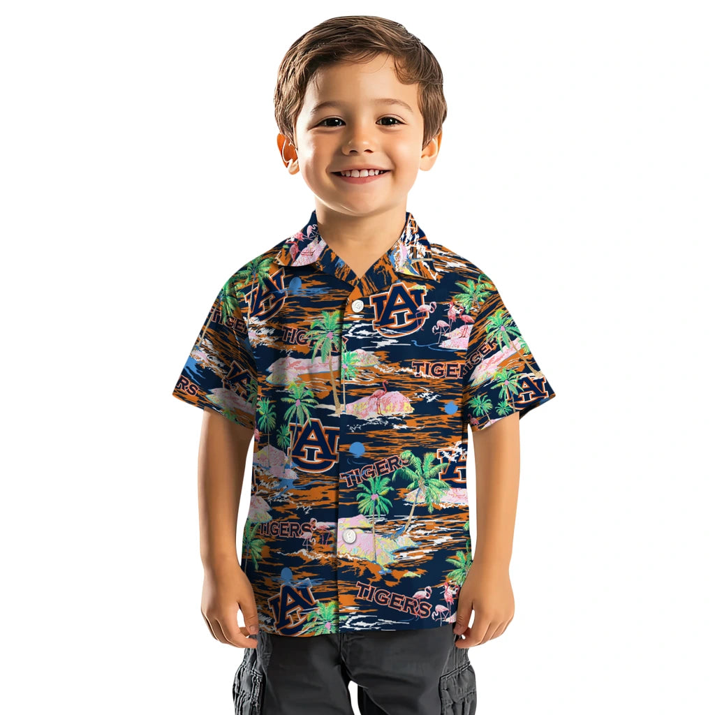 Auburn Tigers Flamingo Retreat 2026 Hawaiian Shirt – Moonbestprint