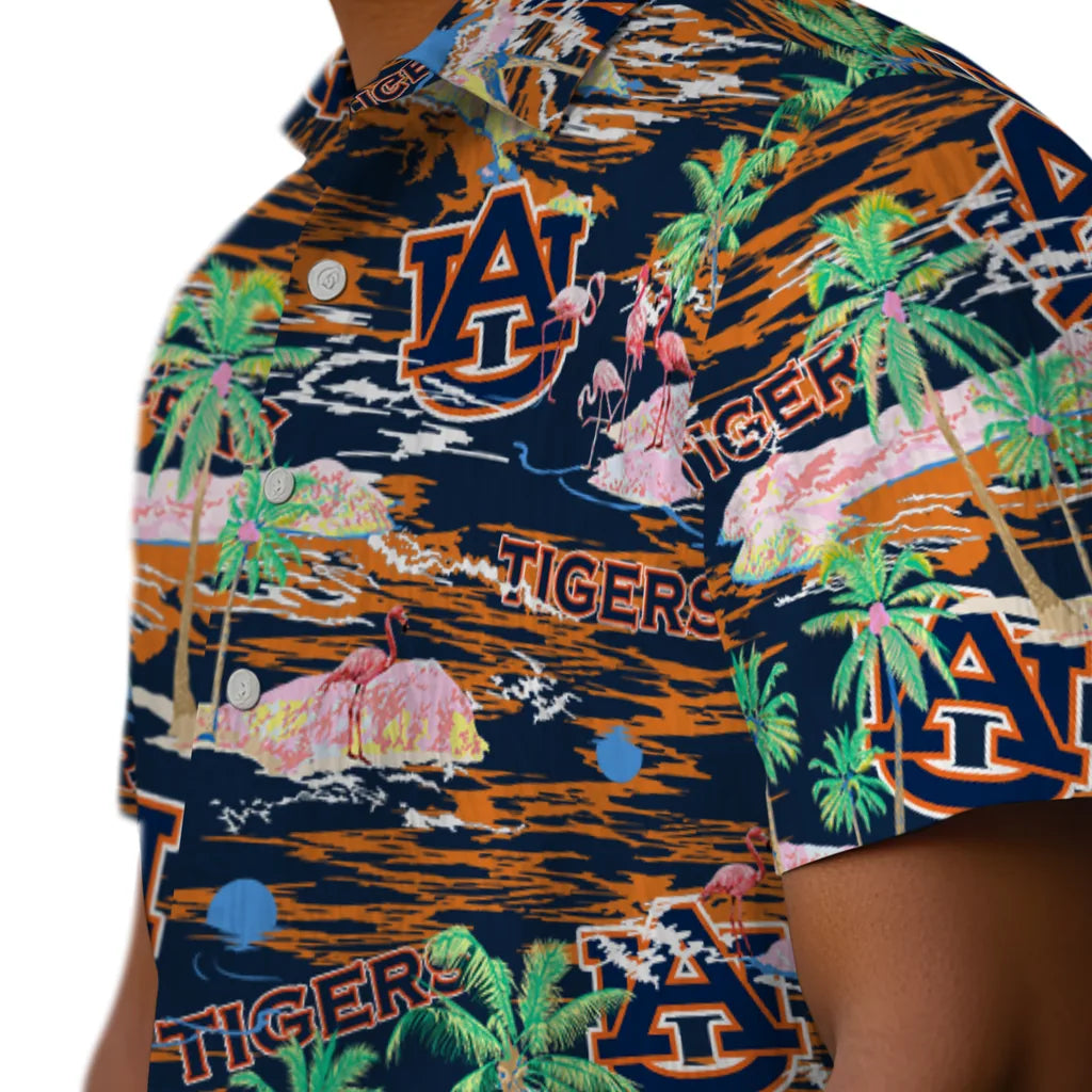 Auburn Tigers Flamingo Retreat 2026 Hawaiian Shirt – Moonbestprint