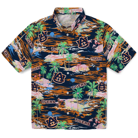 Auburn Tigers Hawaiian Shirt - Hawaii Island | Moonbestprint