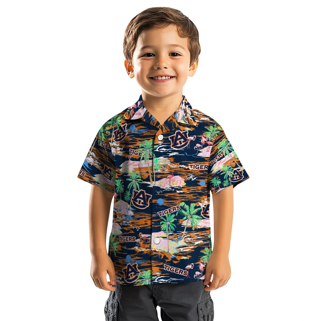 Auburn Tigers Hawaiian Shirt - Hawaii Island | Moonbestprint