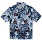 Auburn Tigers Hawaiian Shirt - Hibiscus Arrangement | Moonbestprint