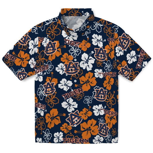 Auburn Tigers Hibiscus Bloom Hawaiian Shirt – Moonbestprint