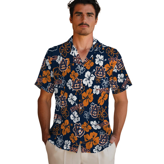 Auburn Tigers Hibiscus Bloom Hawaiian Shirt – Moonbestprint