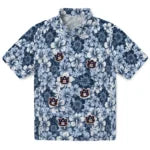 Auburn Tigers Hawaiian Shirt - Hibiscus Blooms | Moonbestprint