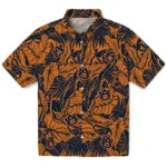 Auburn Tigers Hawaiian Shirt - Monstera Layer | Moonbestprint
