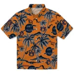Auburn Tigers Hawaiian Shirt - Palm Sunset | Moonbestprint