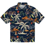 Auburn Tigers Hawaiian Shirt - Palm Tree Island | Moonbestprint