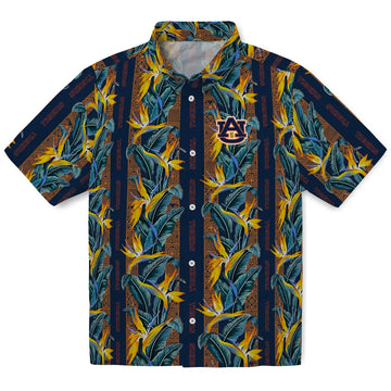 Auburn Tigers Hawaiian Shirt - Paradise Vines | Moonbestprint