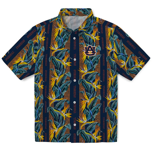 Auburn Tigers Hawaiian Shirt - Paradise Vines | Moonbestprint