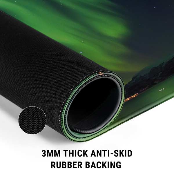 StockTrek Aurora Borealis Over Tjeldsundet in Norway Gaming Mouse Pad Moonbestprint