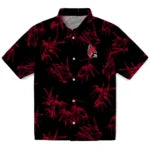 Ball State Cardinals Hawaiian Shirt - Bamboo Branches | Moonbestprint