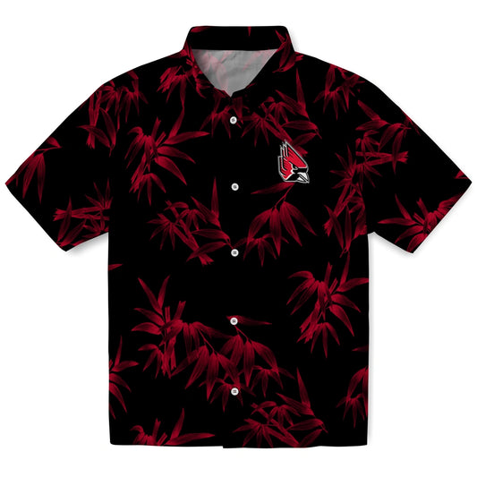 Ball State Cardinals Hawaiian Shirt - Bamboo Branches | Moonbestprint