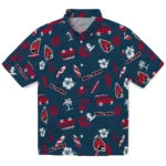 Ball State Cardinals Hawaiian Shirt - Beach Vibe | Moonbestprint