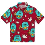 Ball State Cardinals Hawaiian Shirt - Chill Vibe | Moonbestprint