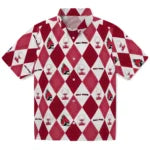 Ball State Cardinals Hawaiian Shirt - Golfing Plaid | Moonbestprint