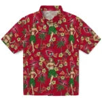 Ball State Cardinals Hawaiian Shirt - Hawaiian Girls Design | Moonbestprint
