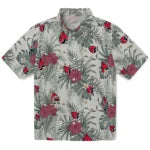 Ball State Cardinals Hawaiian Shirt - Hibiscus Designs | Moonbestprint