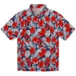 Ball State Cardinals Hawaiian Shirt - Hibiscus Fiesta | Moonbestprint